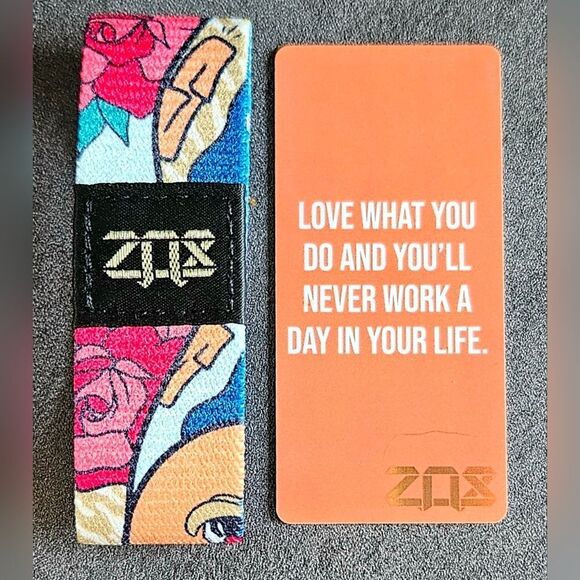 ZOX "LOVE" #861 of 1000 TATTOO ROSE GRAFITTI SLOTH ARTIST ANNIVERSARY WRISTBAND - Picture 3 of 9